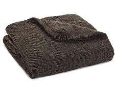 Zebra Textil Sofa, Braun