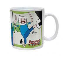 Empireposter - Adventure Time - Finn - Größe (cm), ca. Ø8,5 H9,5cm - Lizenz Tassen Keramik Tasse