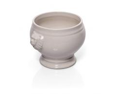 WAS 4916 280 Serie Bavaria Porzellan Löwenkopfterrine ohne Deckel, 17cm Höhe, 2.5L