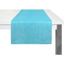 Wirth Tischläufer, Polyester, Türkis, 40 x 150 cm
