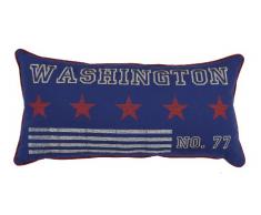 Scatter Box Washington Kissen, 30 x 60 cm, Blau