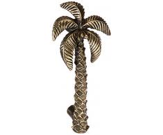 Home Accents Deko-Griff in Palmenform, für Schubladen und Schreibtisch, Messing, Antik-Optik