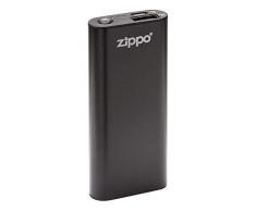 Zippo 2005825 HEATBANK 3 Wiederaufladbarer Handwärmer und Power Bank, Aluminium und Kunststoff, Schwarz