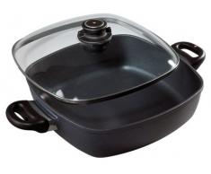 Swiss Diamond Induktionskochtopf, quadratisch, Antihaftbeschichtung, 28 x 28 cm