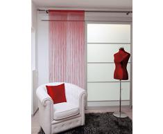 Soleil docre Fadenvorhang LAHORE Himbeer 60x90 cm