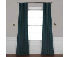 HPD BOCH-PL1807-120 Bellino Verdunkelungsvorhang, 50 x 120 cm, Blaugrün