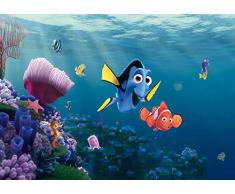 AG Design FTD 2223 Finder Nemo Disney, Papier Fototapete - 360x254 cm - 4 teile, Papier, multicolor, 0,1 x 360 x 254 cm