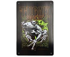 AIQIBAO Aikibao Metallschild, Vintage-Wanddekoration, für Küche, Zuhause, Garage, Bar, Pub, Outdoor, Retor, Kunstschild, 30,5 x 20,3 cm 132