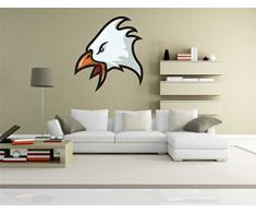 Indigos KAR-Wall-sport032-77 Wandtattoo Sport 032 - WÃ¼tender Vogel - Wandaufkleber - 70 x 77 cm