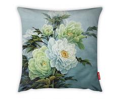 Bonamaison Dekorativ Kissenhülle, Kissenbezug, Zierkissenbezug, Wohnkultur, Für Sofa, Kaffeestube, Größe: 45X45 cm - Entworfen und hergestellt in der Türkei