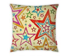 Bonamaison Dekorativ Kissenhülle, Kissenbezug, Zierkissenbezug, Wohnkultur, Für Sofa, Kaffeestube, Größe: 45X45 cm - Entworfen und hergestellt in der Türkei