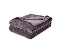 Superior Fleecedecke, Throw grau