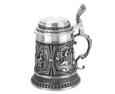 Artina 10346 Bierkrug Gamrinus 0,5 l, Zinn