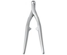 Moha MARE Meeresfrüchte-und Nussknacker grau, Aluminium, Silber, 10 x 2 x 19.5 cm