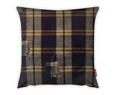 Bonamaison Dekorativ Kissenhülle, Kissenbezug, Zierkissenbezug, Wohnkultur, Für Sofa, Kaffeestube, Größe: 45X45 cm - Entworfen und hergestellt in der Türkei