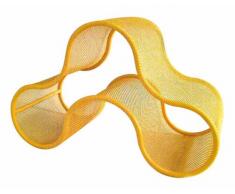 Kimco SomerSault Weinregal für 3 Flaschen, gelb