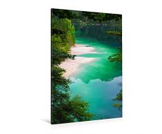 Premium Textil-Leinwand 80 x 120 cm Hoch-Format Logo Tovel, Brenta, Italien | Wandbild, HD-Bild auf Keilrahmen, Fertigbild auf hochwertigem Vlies, Leinwanddruck von Fotografie Schwarzfischer Miriam