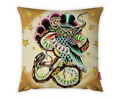 Bonamaison Dekorativ Kissenhülle, Kissenbezug, Zierkissenbezug, Wohnkultur, Für Sofa, Kaffeestube, Größe: 45X45 cm - Entworfen und hergestellt in der Türkei