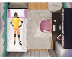 Italian Bed Linen Bettwäsche Kids Digital, 1 Poster Für 1 Person Roller