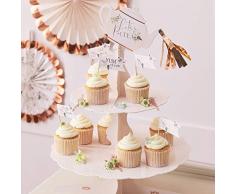 Ginger Ray Teekanne Quaste Nachmittagstee Cup Cake Treat Ständer Lets Partea