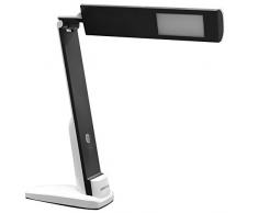 Grunding Schreibtischlampe, 27 LEDs, faltbar, 180 Glocke, 90 Grad, WeiÃ/Schwarz, 5 W, 31 x 8.5 x 8 cm, mehrfarbig