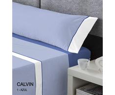 SERENA COTTON-LUXE Bettwäsche Bett 180 cm blau