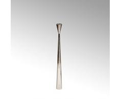 Lambert Taza Standleuchter gehämmert mittel Vern H125 Metallaccesoires, Silber, One Size