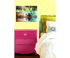 Bonamaison dekorativ 100% Mdf Malerei für Startseite,Gemälde für Wohnzimmer, Kunstdruck für Küche, Gerahmte Bilder für Schlafzimmer 40X30 Cm, 1 Stück - Hergestellt in der Türkei