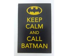 Call Batman Funny Witz Pic Design Vintage Poster Magnet Kühlschrank Sammlerstück