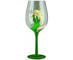 Boxer Gifts Tallulah Chic Weinglas zum 21