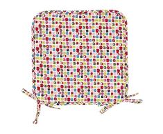 Dutch Decor Plaatkissen Tobor 38,5x38,5 cm Multi - Stuhlkissen Sitzkissen Bodenkissen Kissen Matratzenkissen