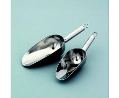 G S D Haushaltsgeräte 32 045 Mehlschaufel aus Edelstahl, 20 cm