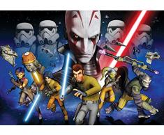 Star Wars Fototapete Consalnet 1614P8 Wandbild besteht aus 4 polykristalline Tapete 368,0 x 254,0 cm