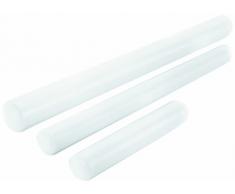 IBILI Teigroller 35x4 cm aus Nylon, weiß, 35 x 4 x 4 cm