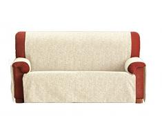 Eysa Dream Nicht elastisch Sofa überwurf 3 sitzer, Chenille, 01-Ecru, 37 x 6 x 29 cm