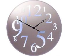 Kare Design Wanduhr Wonderland LED , Durchmesser 90cm, beleuchtete, moderne Uhr für das Wohnzimmer mit großem Durchmesser