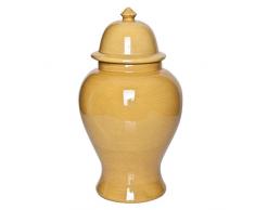 SIGNATURE HOME COLLECTION Vase, Keramik, Gelb