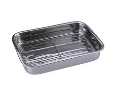 Renberg RB-3801 - Grillpfannen Edelstahl 40 cm