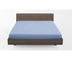 Cotton & Color Spannbettlaken 1piazza, hellblau, 1 Einzelbett