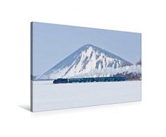 Calvendo Premium Textil-Leinwand 90 cm x 60 cm quer, Bergwerksbahn und ThÃ¤lmann Schacht | Wandbild, Bild auf Keilrahmen, Fertigbild auf echter Leinwand, Leinwanddruck Menschen Menschen