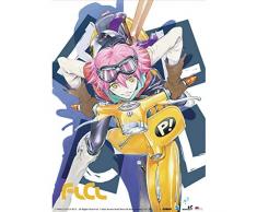 Great Eastern Entertainment FLCL Haruko auf Vespa Wall Scroll, 33 von Blumenkasten