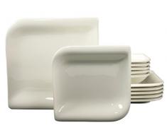 CreaTable, 19591, Serie New Pacific weiss, Geschirrset Tafelservice 12-tlg