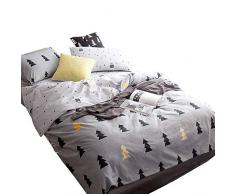 Leicht Betten Sets enthalten 2 kissenrollen, Geometic, Love, Rechteck wendbar Farbe Bettbezug für Jugendliche Kinder Jungen Mädchen, baumwolle, love, Queen