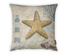 Bonamaison Dekorativ Kissenhülle, Kissenbezug, Zierkissenbezug, Wohnkultur, Für Sofa, Kaffeestube, Größe: 45X45 cm - Entworfen und hergestellt in der Türkei