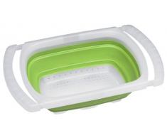 Progressive CC-13GMAX Küchensieb, faltbar, 6 l, Grün