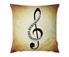 Bonamaison Dekorativ Kissenhülle, Kissenbezug, Zierkissenbezug, Wohnkultur, Für Sofa, Kaffeestube, Größe: 45X45 cm - Entworfen und hergestellt in der Türkei