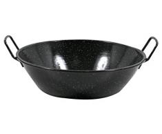 esmaltaciones der Stern geädert Paella-Pfanne Honda bordoneada, 32 cm, 5 l
