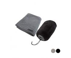 Antonio Miró Fleecedecke mit Bezug (125 x 150 cm) 147134 Mediano Schwarz