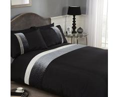 Rapport Deco Bettbezug-Set, anthrazit, Doppelbett