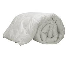 Pikolin Home - Daunendecke/Füllung mit Gänsedaunen 92%, Perkalbezug 100% Baumwolle, 250gr/m², 260 x 240 cm, Bett 180